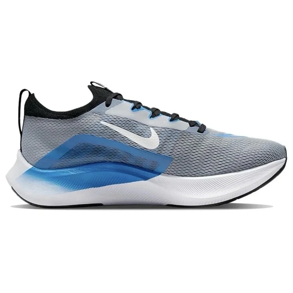 Nike Zoom Fly 4 Men's Size 10 Wolf Grey Blue Running Shoes CT2392 005  NEW